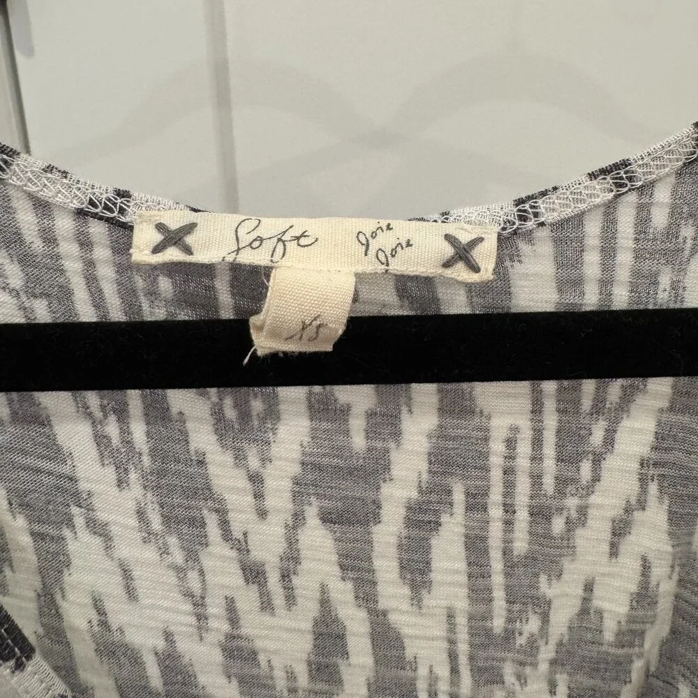 Soft Joie Ikat Print Maxi Dress
